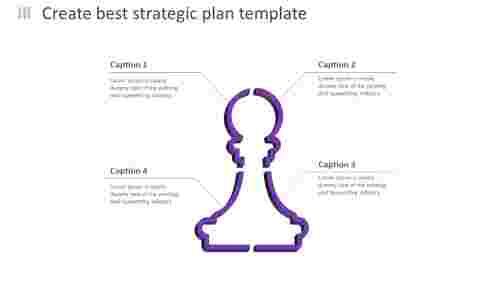 strategic plan template-purple